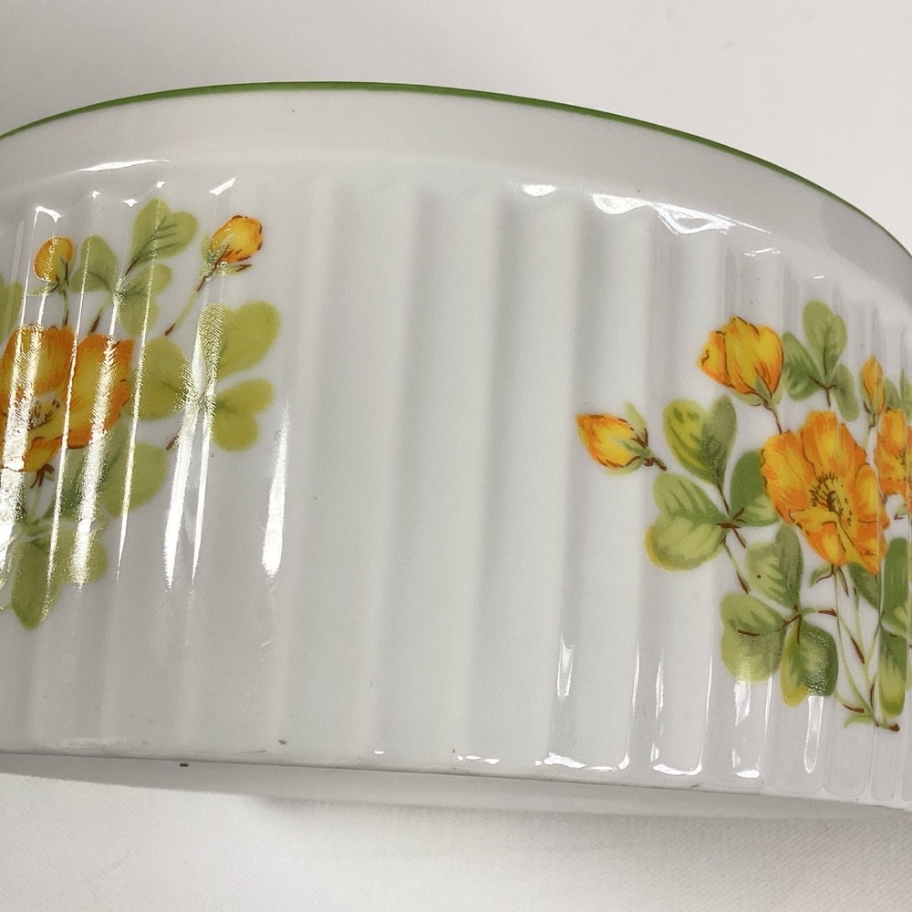 Vintage Floral Ceramic Bowl - Picture 6 of 10
